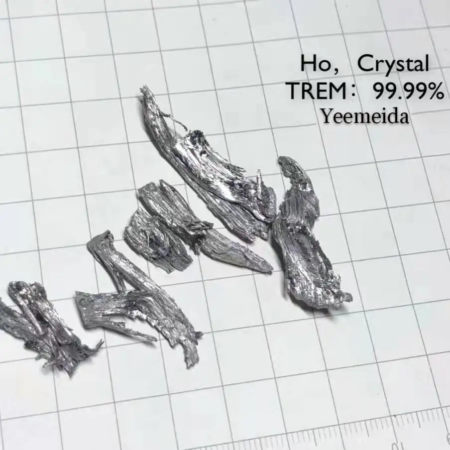 

Holmium Ho 4N High Purity 99.99% Beautiful Crystals