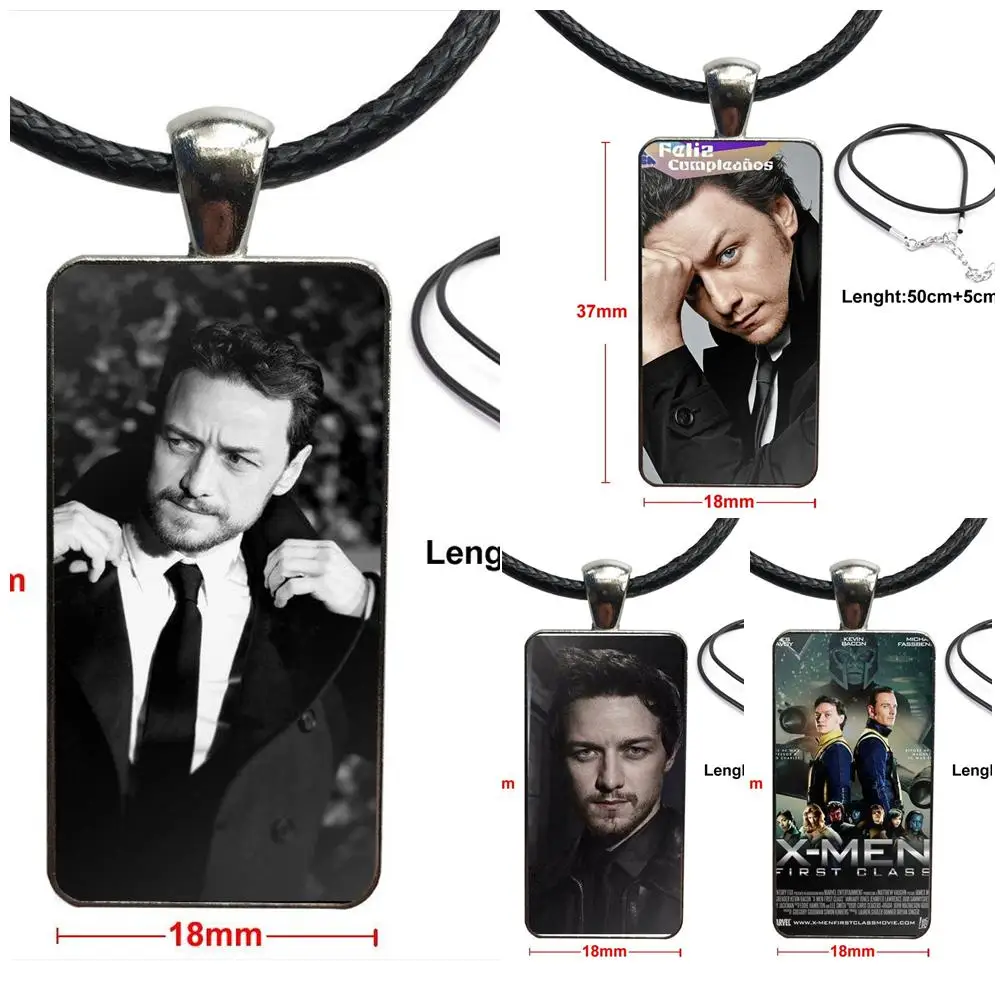 Для женщин и мужчин Джеймс МакЭвой X мужское сексуальное ожерелье со стальным