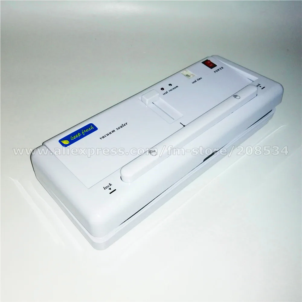 tv home electric vacuum heat sealing machine household food packing sealers kitchen appliances food saver quick wear part free global shipping