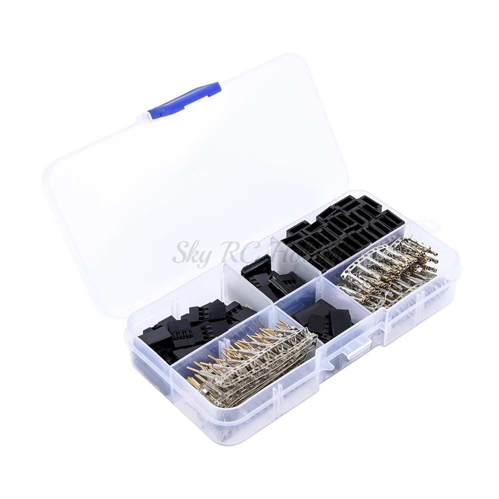 30 Sets Servo Plug Male Female Connector Crimp Pin Kit Compatible for Hitec Spektrum RC Parts | Игрушки и хобби
