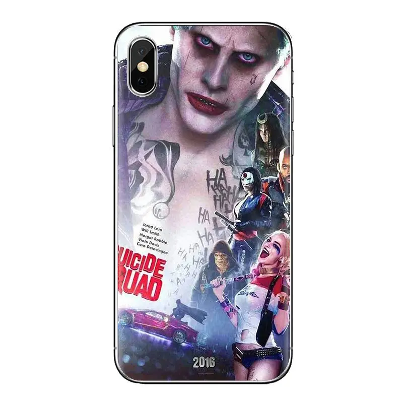 Для huawei G7 G8 P7 P8 P9 P10 P20 P30 Lite Mini Pro P Smart плюс 2017 2018 2019 с принтами &quotотряд самоубийц&quot