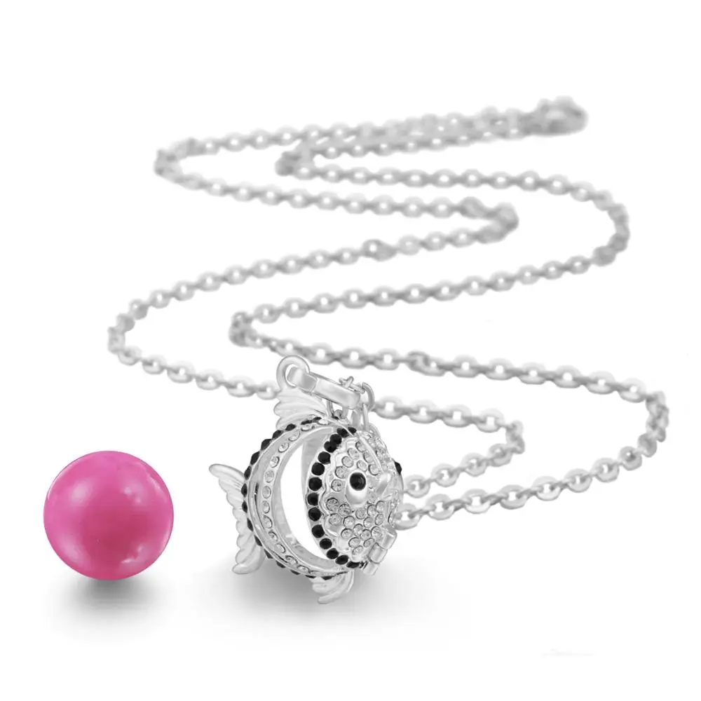 Женская клетка для рыбы чешский котенок украшение ангел подвеска звонков