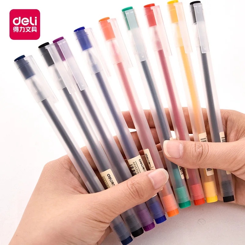 

Powerful color gel pen set middle school students creative stationery signature pen water-based pen color water pen mark key
