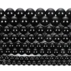 Красочные Бусины из обсидиана, Очаровательные Круглые бусины из натурального камня для изготовления ювелирных изделий сделай сам, ожерелье, браслеты, серьги 4681012 мм