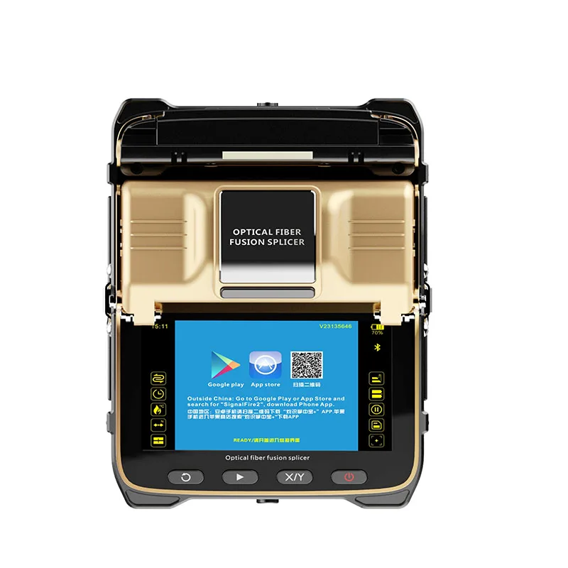 

AI-8C SM&MM Signal Fire Fusion Splicer FTTH Automatic Intelligent Optical Fiber Fusion Splicer