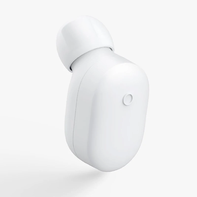Оригинальные XIAOMI Мини наушники-вкладыши bluetooth беспроводные 4,5g сверхлегкие наушники IPX4 водонепроницаемые наушники с микрофоном гарнитура для фитнеса - Цвет: Белый