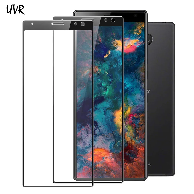3D стекло для Sony Xperia 10 Plus закаленное полное покрытие Защита экрана 1 ii | Мобильные