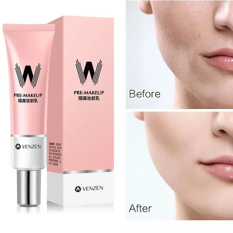 VENZEN W грунтовка Make Up сокращает поры база основа гладкая для осветления лица