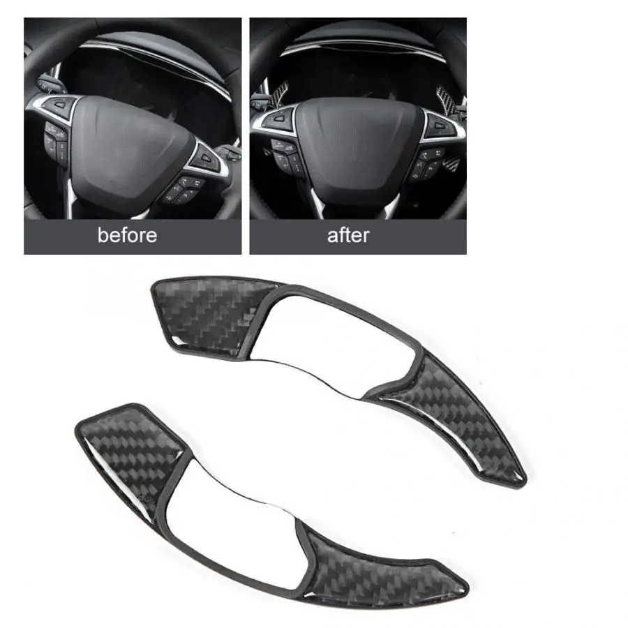 Удлинитель рулевого переключения автомобиля накладка из углеродного волокна