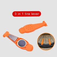 mountain bike lever bicycle repair tools cycling flat tire rubbing rubber patch glue set for multi purpose emergency tire