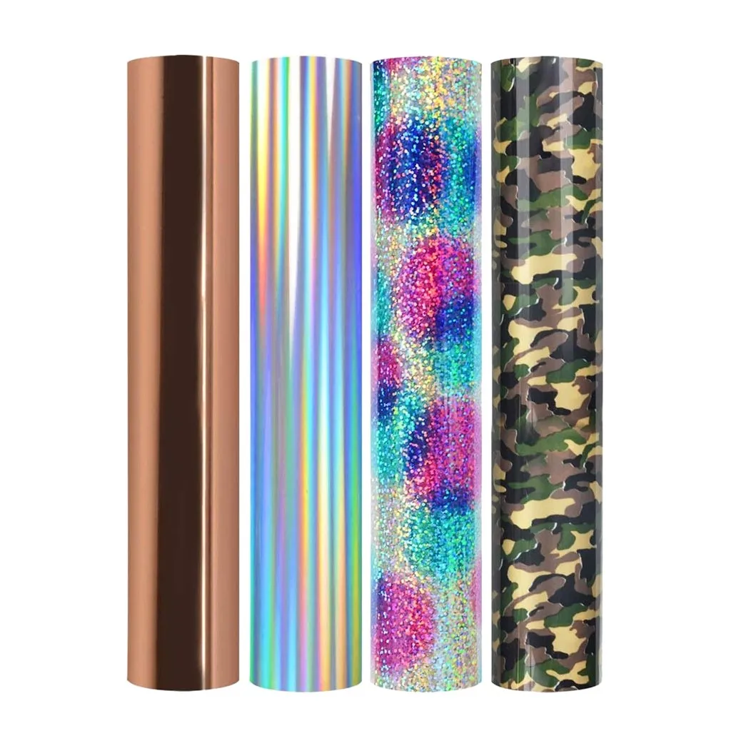 4 Roll Vinyl Heat Transfer Iron On DIY Garment Film Silhouette Paper Art | Дом и сад