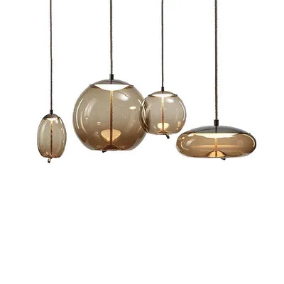 

nordic led iron hanging lights hanglamp industrial lamp chandelier kitchen fixtures pendant lights living room bedroom