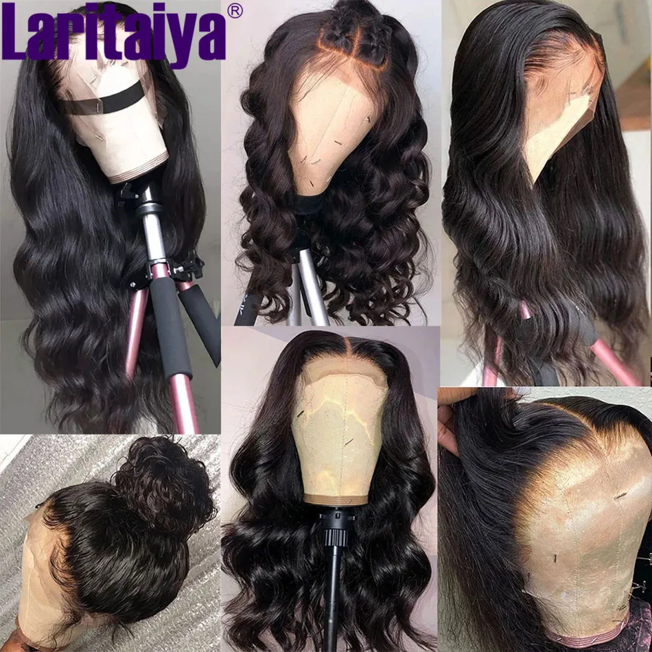 

13x4 Body Wave Lace Front Wigs Malaysian Human Hair Wig Natural Body Wave Lace Frontal Wigs 4X4 Lace Closure Wigs for Women