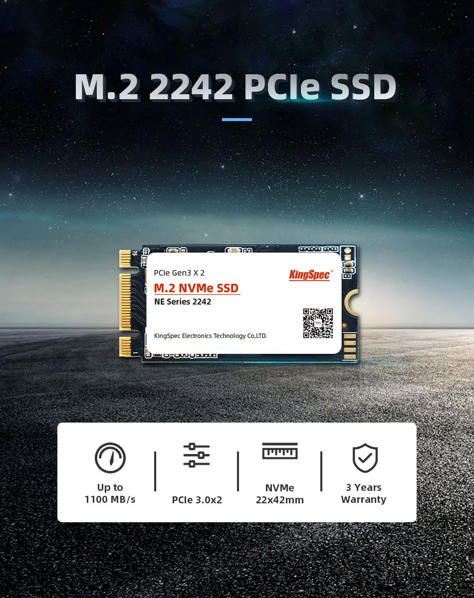 KingSpec ssd M2 120 ГБ 240 ГБ ssd m.2 NVMe PCIe 2242 m.2 pcie NVMe SSD m2 2242 512 ГБ hdd жесткий диск для ноутбука