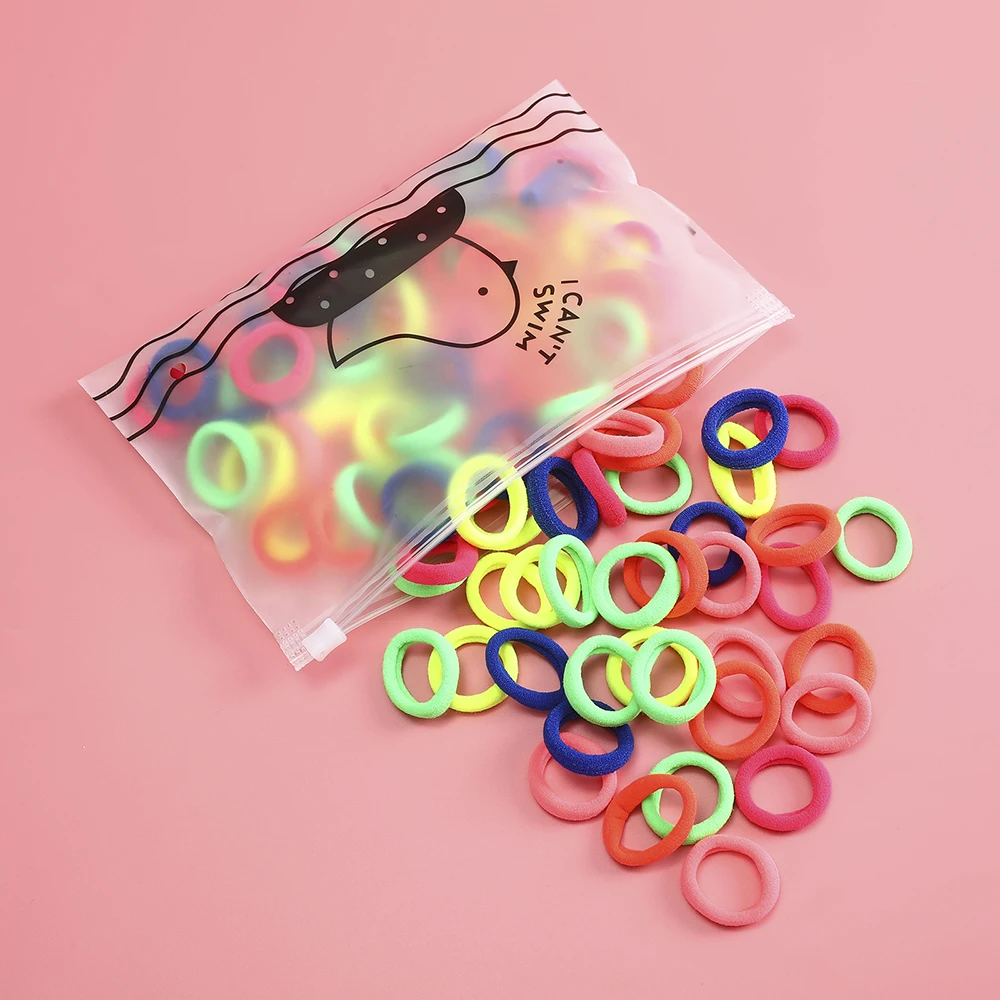 Резинки Haimeikang 50 шт./лот резинки для девочек эластичные волос женщин резинка