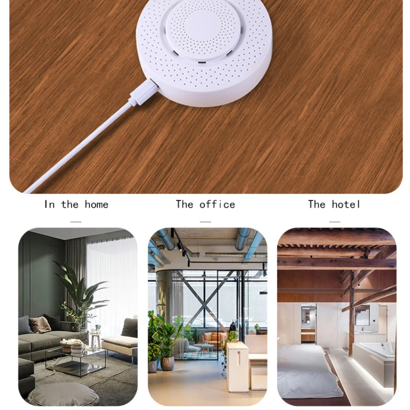 Датчик углекислого газа Tuya умный детектор сигнализации для домашней