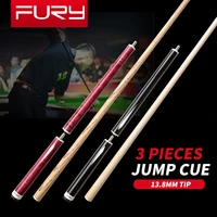 fury jps 12 jump cue 13 8mm h5 green glass fiber tip ashmaple shaft quick joint 3 pieces jump billard professional cue stick