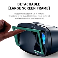 audio visual version of big headset integrated mobile phone with 3d cinema gift new vr glasses virtual reality glasses ar video