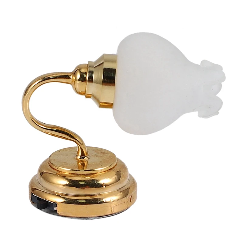 Цветочный Металл 1:12 кукольный домик миниатюрсветодиодный ная модель