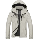 Женская Повседневная однотонная куртка, водонепроницаемая ветровка, пальто с капюшоном, уличные туристические горные куртки, Женский дождевик на весну и осень