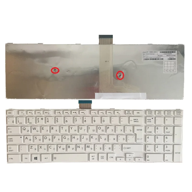 Новая русская клавиатура для ноутбука TOSHIBA S50 A S50T S50D S55 S55D RU|russian laptop keyboard|ru keyboardlaptop