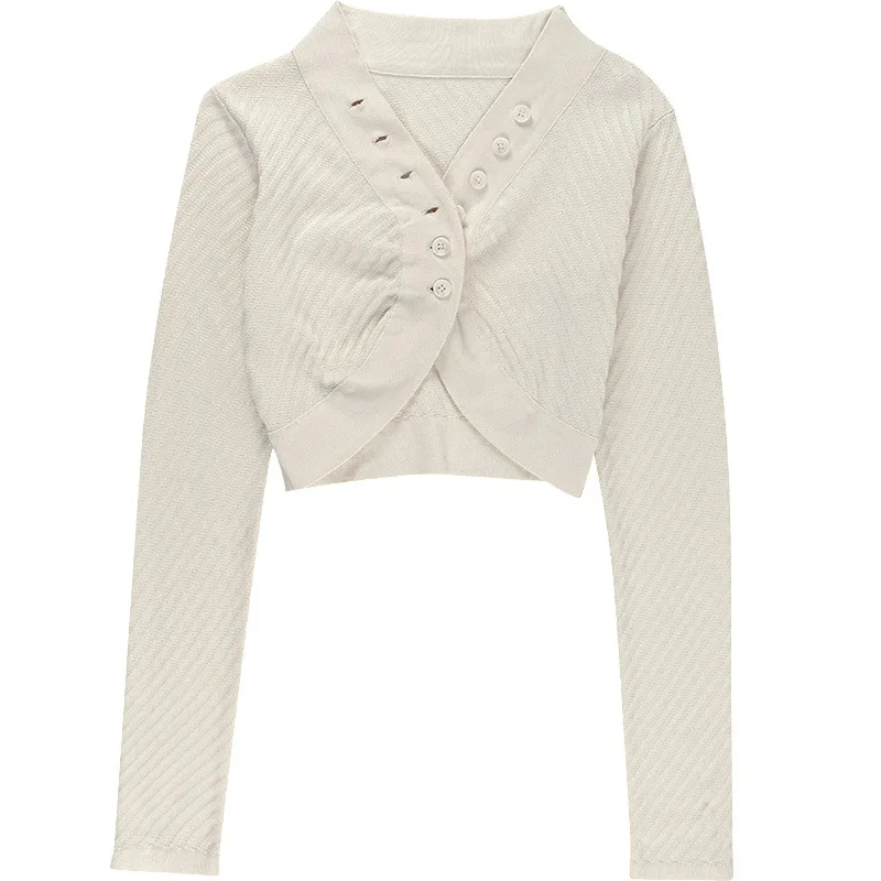 

Vintage 2020 Fashion Women Cardigans Woman Fashion 2020 Elegant Autumn Lady's Cardigans Beautiful Long Sleeve Sexy Office