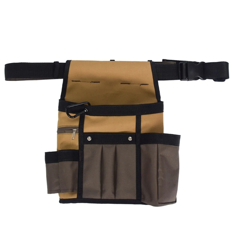 6 карманный Оксфорд на одной стороне инструмент поясная сумка/Рабочий Фартук для