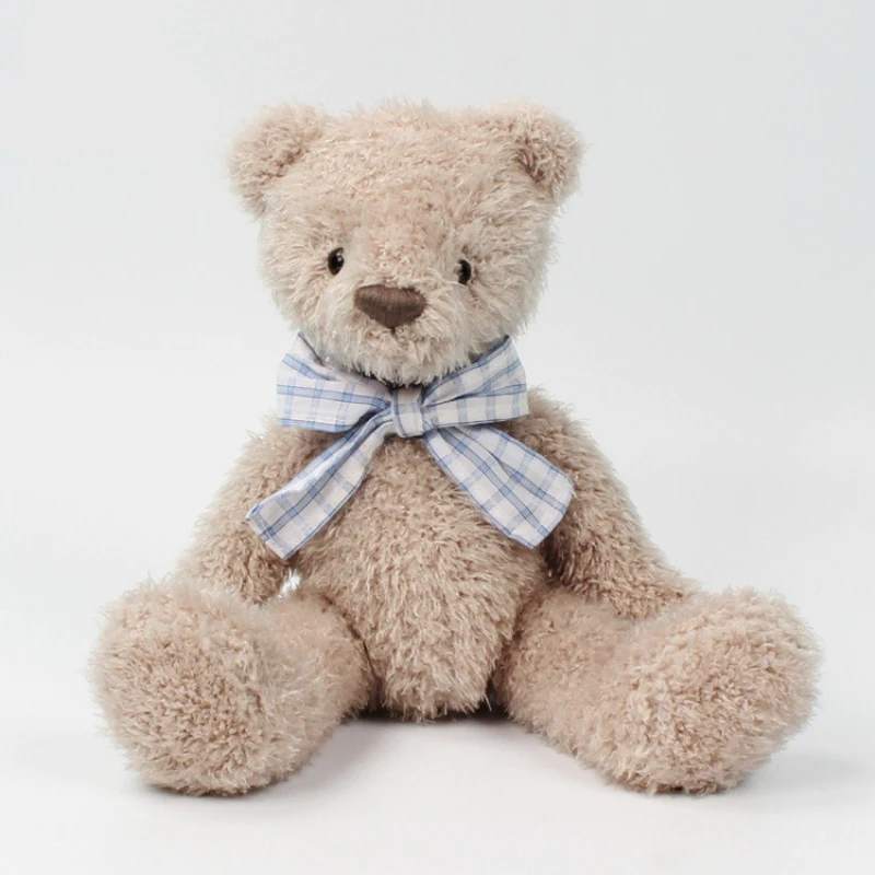 

Tie Teddy Bear Plush Doll Stuffed Animals Sleep Soft Toy Sit Height 21CM For Kids Birthday Xmas Gifts T37