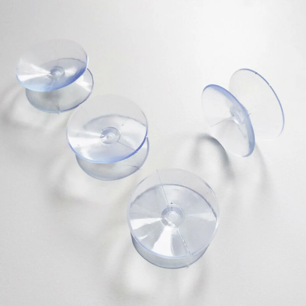 

Glass Window Suckers Suction Cups Wall Hooks Double Sided For Kitchen Bathroom