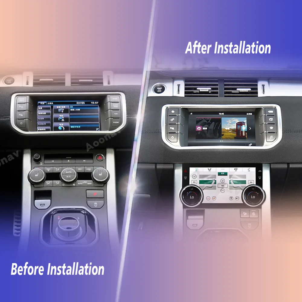 Автомобильный контроль состояния воздуха для Land Rover Range Evoque L551 L538 2013-2018 панель