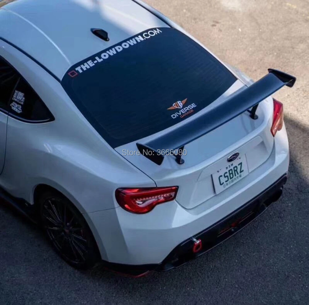 

Автомобильный Стайлинг для Toyota GT86 для Subaru BRZ углеродное волокно задний Багажник крыло задний спойлер крыло