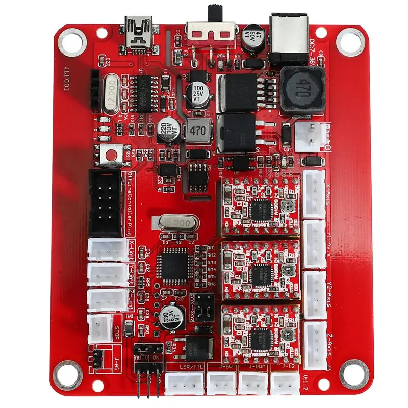 Подходит для Mostics Cnc1310/1419/3018 улучшенная плата управления USB-портом управление Grbl |