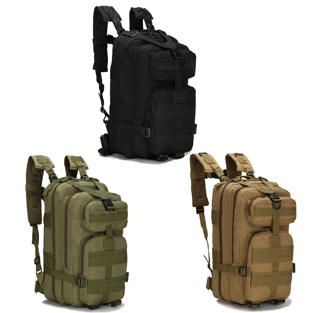 

Outdoor Rucksacks Unisex Nylon 30L Waterproof Tactical Backpack Sports Camping Hiking Trekking Fishing Hunting Bags Camouflage