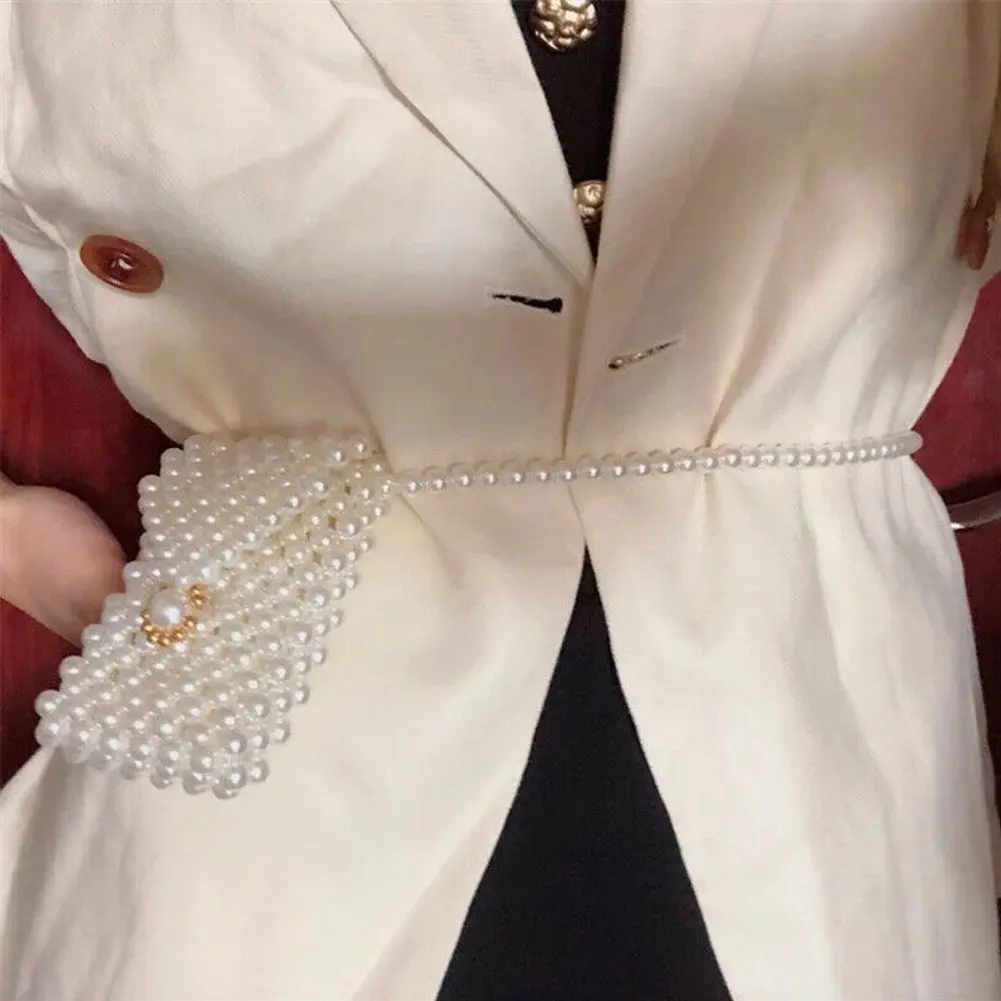 

2019 Newest Hot Fashion Women Bags Pearl Beaded Handbags Evening Bag Clutch Shoulder Messenger Bag