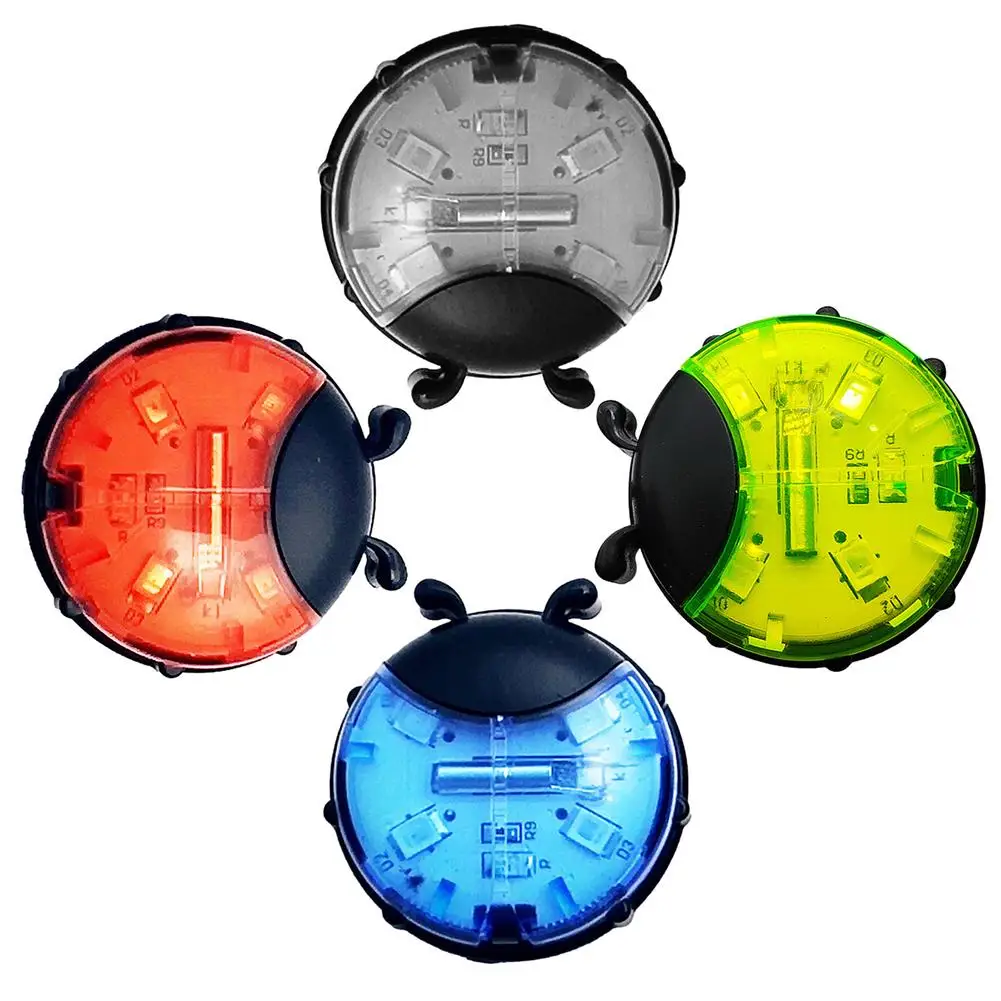 Яркие яркие перезаряжаемые велосипедные спицы в форме божьей коровки для