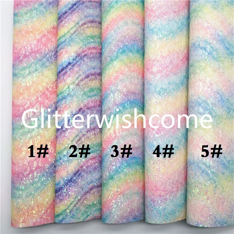 Ткань Glitterwishcome 21x29 см Размер A4 сетчатая блестящая ткань стрелка искусственная