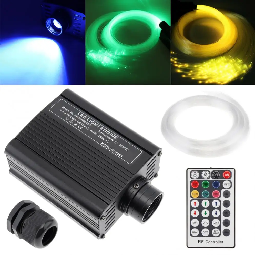 16 Вт светодиодный волоконно оптический комплект потолочных светильников с