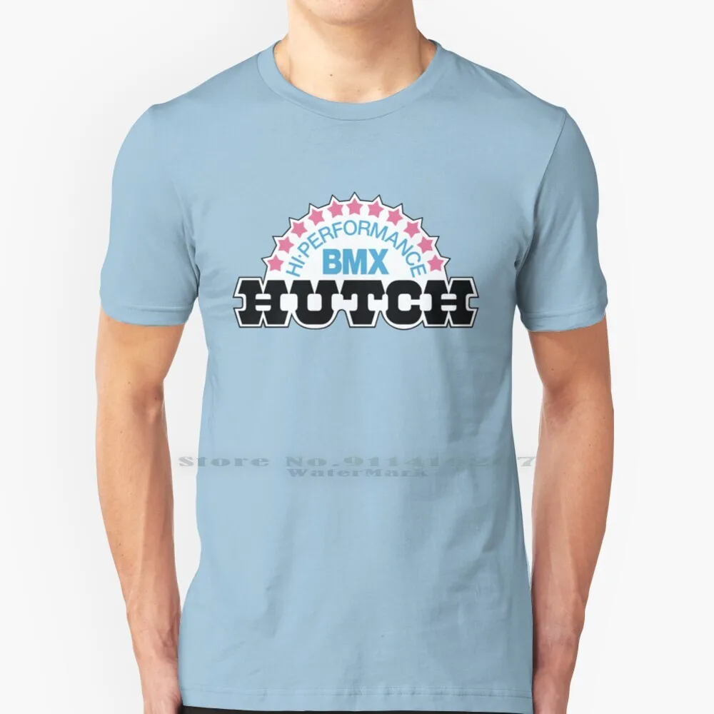 Hutch Bmx 1980 - 1986 Hi ? performance - Freestyle Trick Team T Shirt 100% Pure Cotton Bike Bicycle Cycle Mountain Motocross Mtb