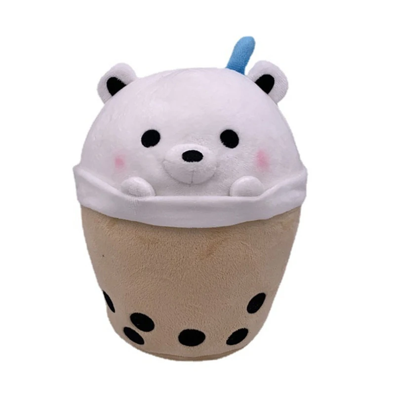 

Milk Tea Doll Accompany Toy Kids Soft Toy Baby Room Decoration 69HE