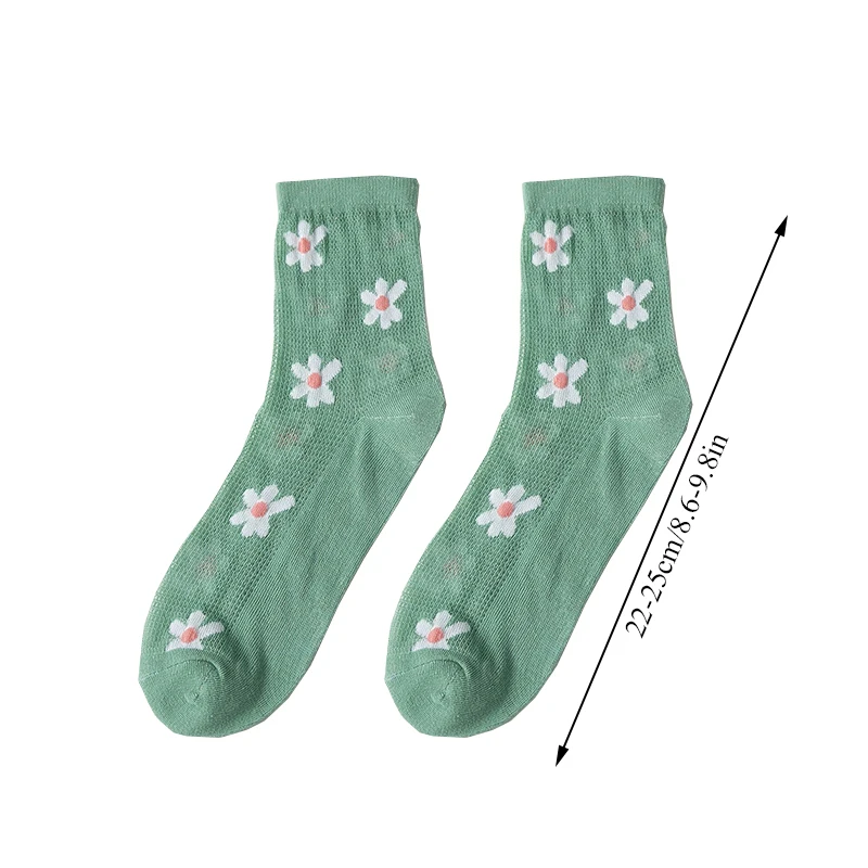 

Women Cotton Socks Comfortable Fashion Ankle Socks Cute Floral Socks Thin Breathable Stocking Casual Sock Fashion Clothes