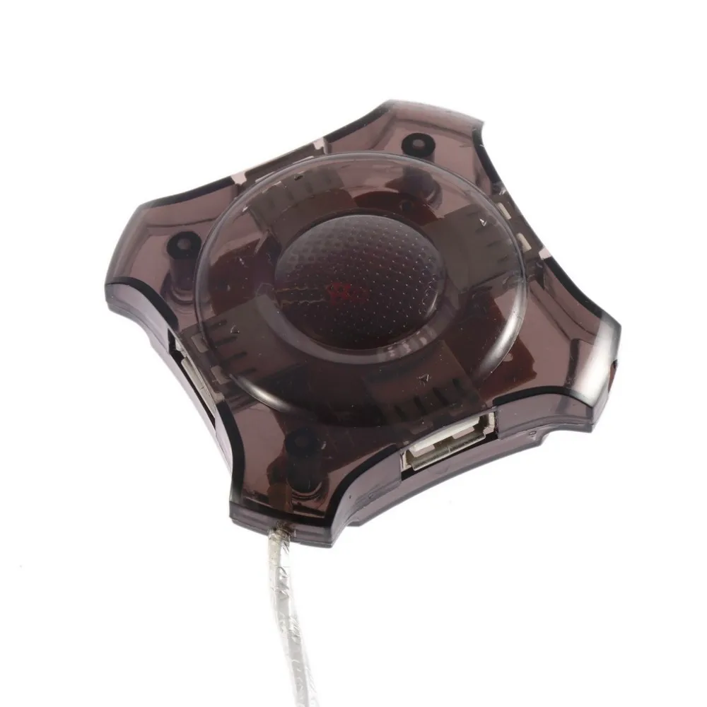 Новое поступление мини Высокоскоростной 4-портовый USB HUB для ноутбука Тетрадь ПК