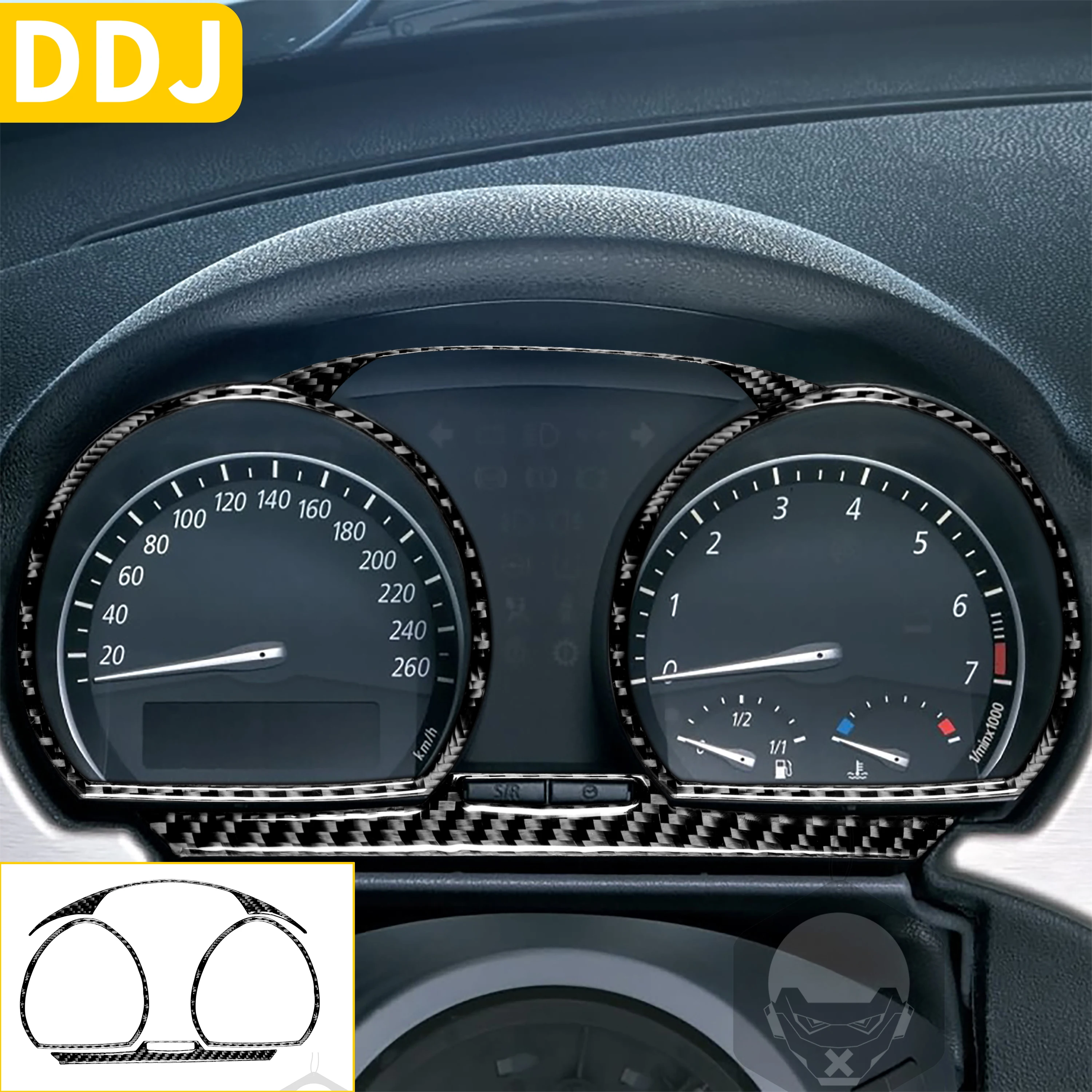 

Car Speedometer Pointer Frame Trim Sticker Carbon Fiber Accessories For Bmw Z4 E85 E86 2003 2004 2005 2006 2007 2008 Roadster