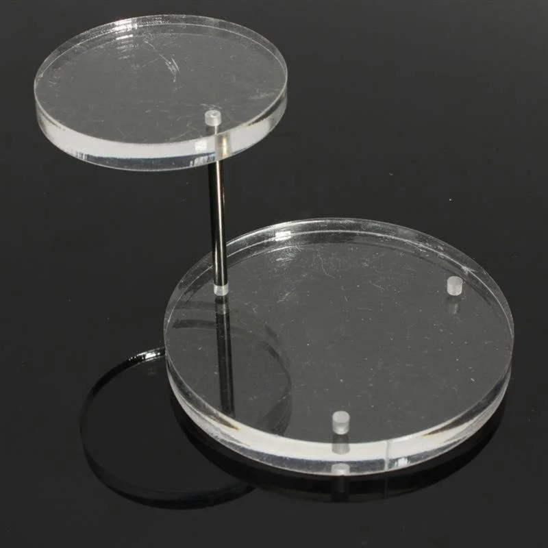 

Acrylic Jewelry Necklace Rings Display Boxes Shop Organizer Jewelry Stand (Transparent)