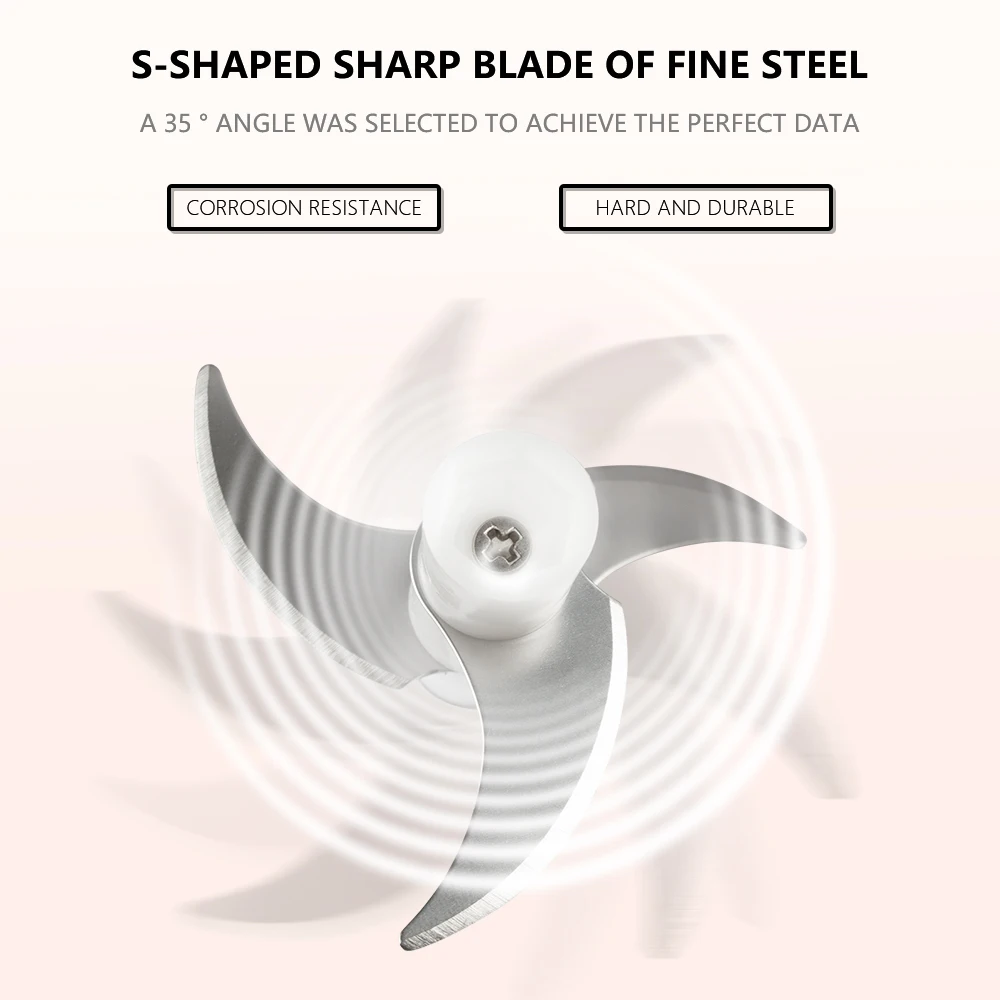 

Mini Garlic Masher Portable Blender Electric Meat 3 Level Grinder USB Charge Wireless Stainless Food Chopper Meat Processor New