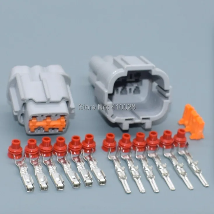 Shhworld Sea 6 Pin 6185-1175 PB291-06127 PB291-06127 автомобильное электрическое гнездо для фары свет лампы разъем для Nissan