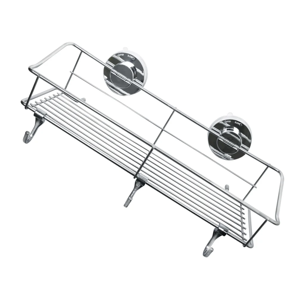 Крепкие присоски корзина для хранения ванная комната Душ добавки с 3 крючками не