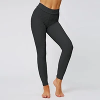 middle waist pure color women yoga leggings running bottoms womens sports pants