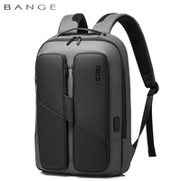 bange 2021 high end men backpack casual business travel bag male multi function large capacity laptop bag with usb charging