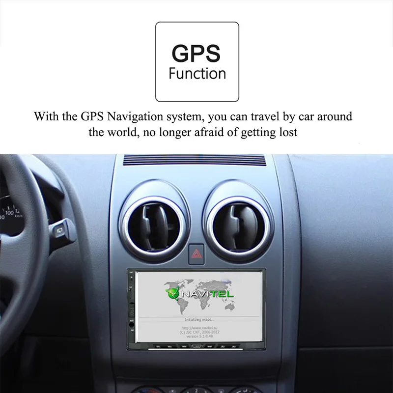 Автомагнитола 2din android 8 1 Восьмиядерный процессор 2 ГБ + 16 GPS навигация AM/FM/RDS