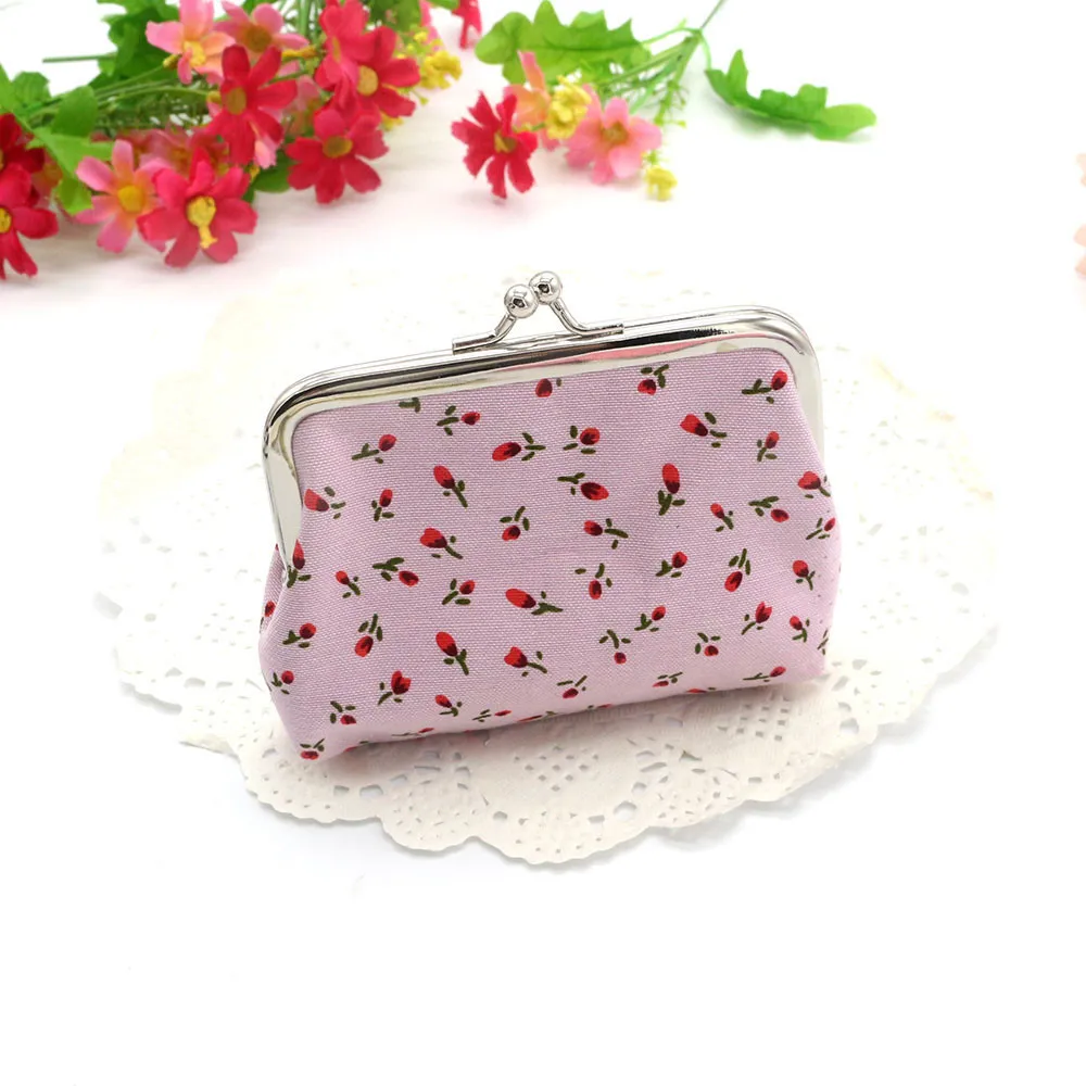 Новая повседневная Летняя сумка Женский кошелек с цветами держатель для карт